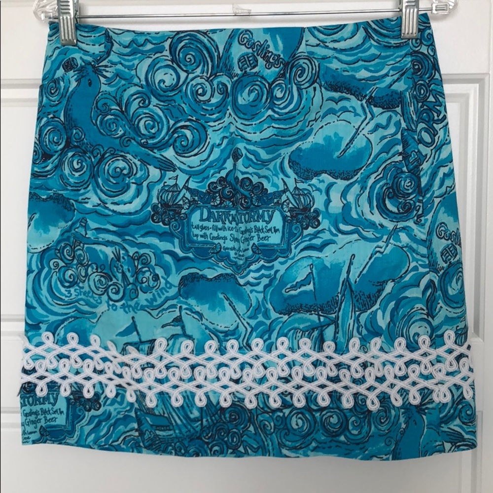 Dark n stormy skirt
